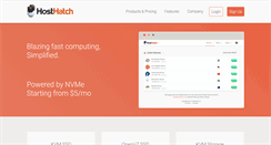 Desktop Screenshot of hosthatch.com