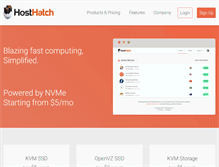 Tablet Screenshot of hosthatch.com